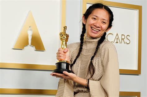 chloe zhao acceptance speech|Chloé Zhao makes history with best director Oscar win.